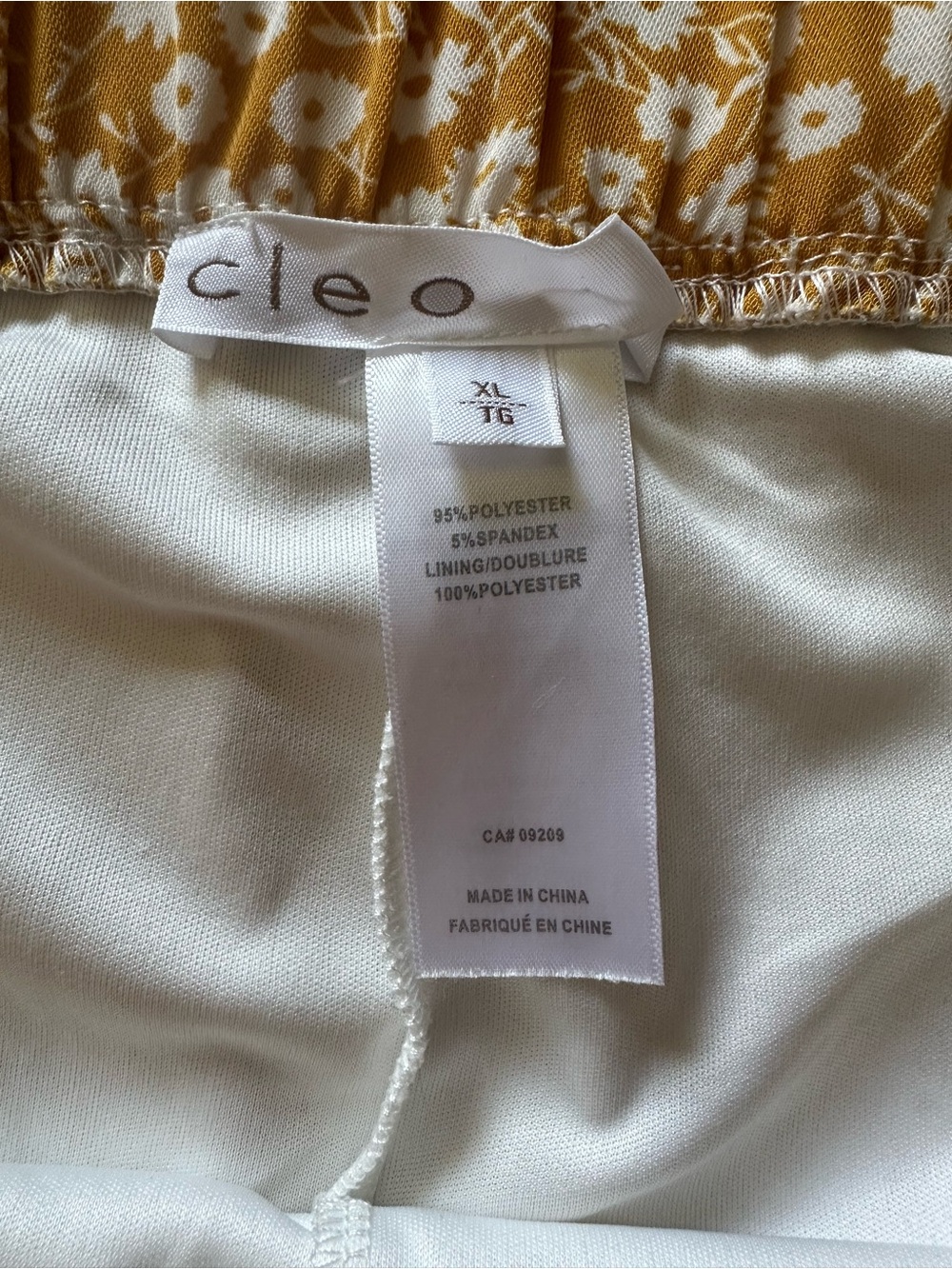 Tiered Floral Mini Skirt XL CLEO Women’s - Picture 8 of 8